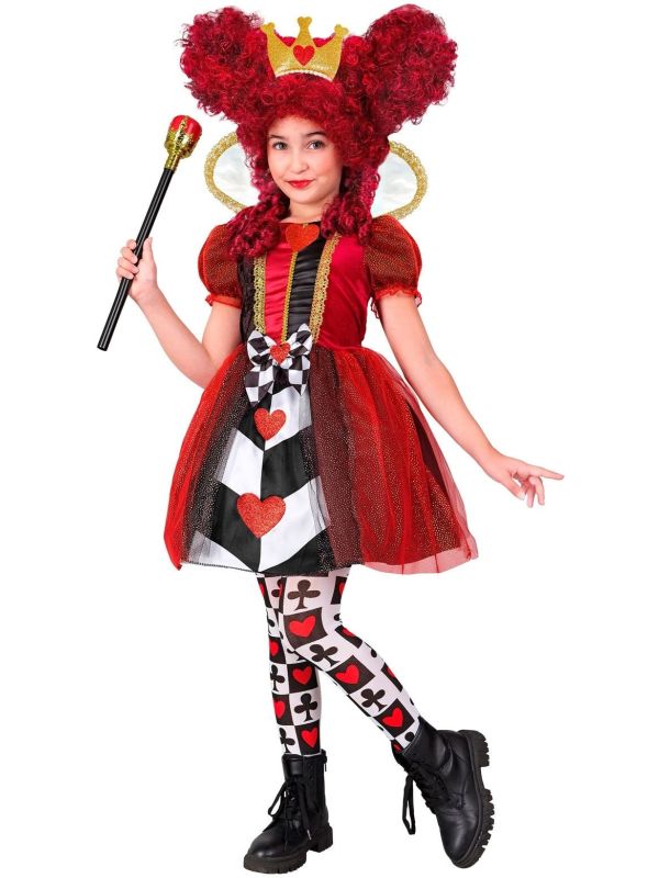 Hartjes Hartenkoningin Kostuum Meisjes