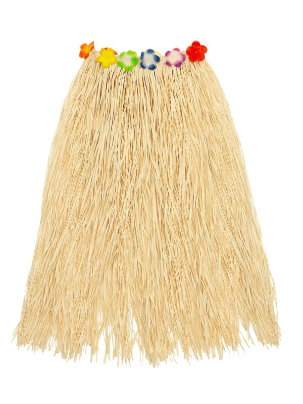 Hawaï Hula Rok Beige Feest Dames Heren
