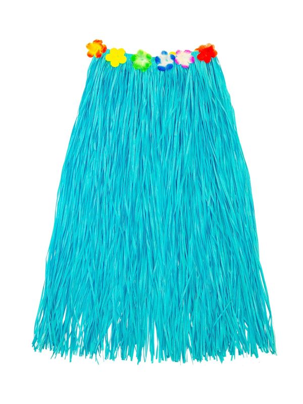 Hawaï Hula Rok Turquoise Feest Dames Heren
