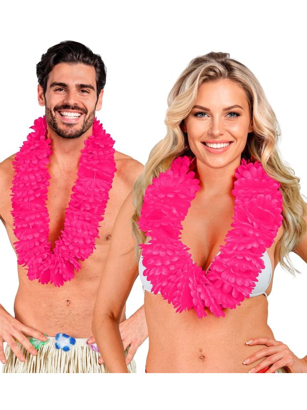 Hawaiiaanse Bloemenkrans Roze Ketting