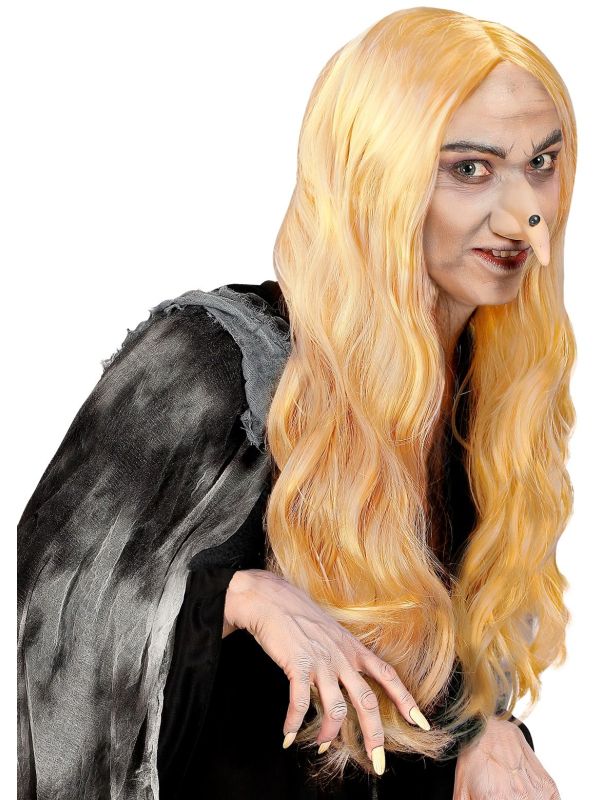 Heksen pruik blond main product photo