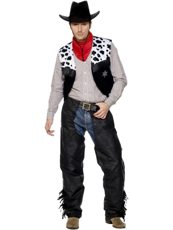 Heren cowboy outfit main product photo