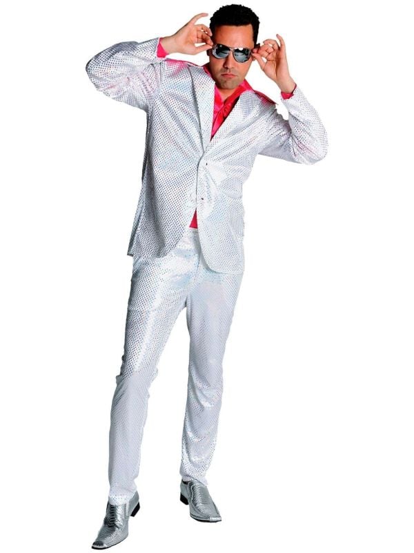 Heren disco outfit glitter main product photo