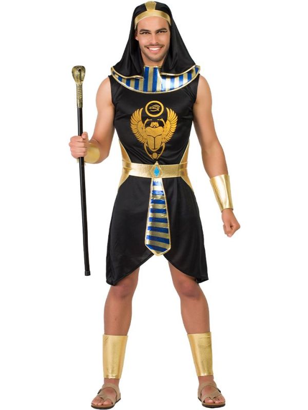 Herenkostuum Zwart Egypte Farao