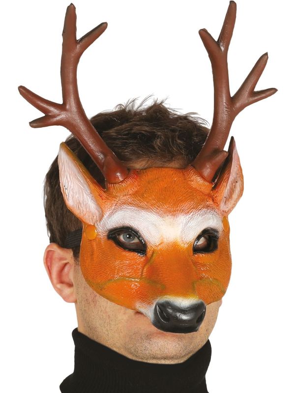 Hert Masker met Gewei main product photo