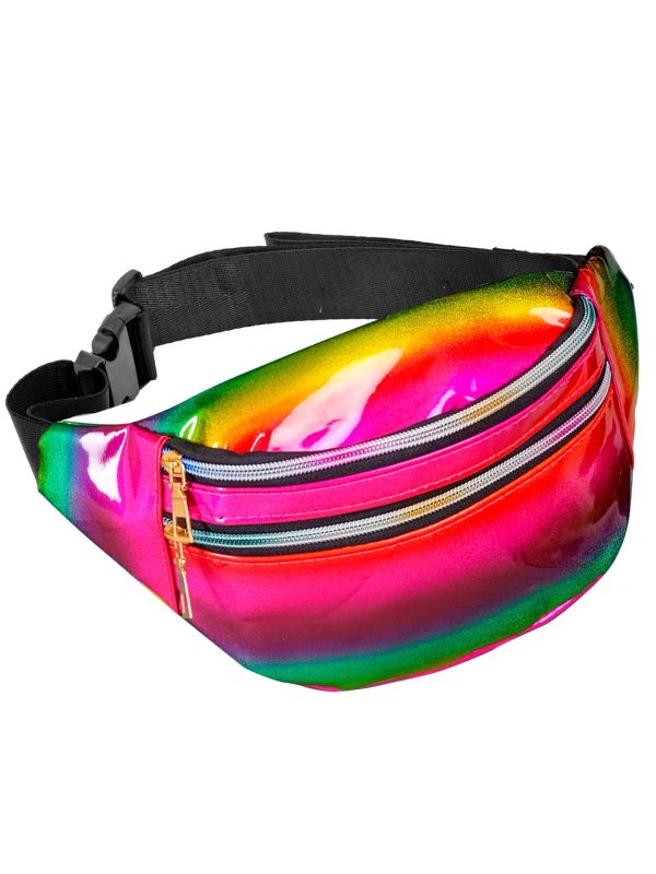 Heuptas Holografisch Regenboog Dames Mannen