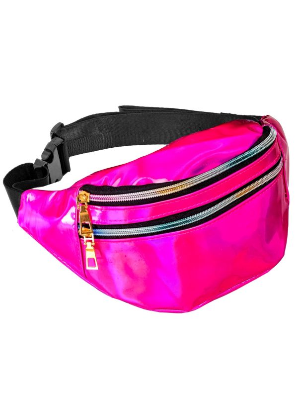 Heuptas Holografisch Roze Dames Mannen