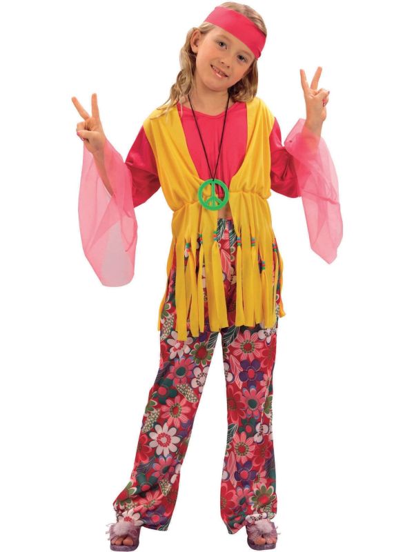 Hippie Meisje Kostuum Kinderen