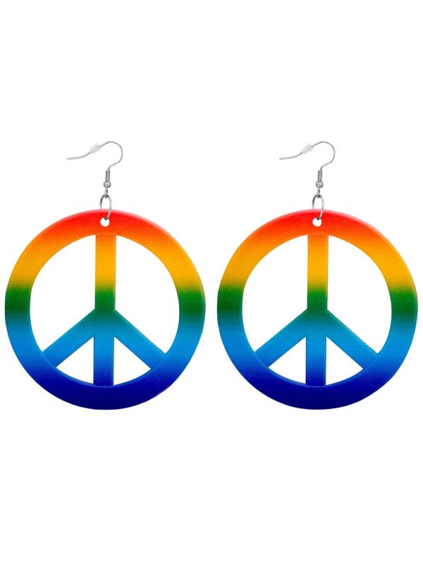 Hippie Oorbellen Regenboog Vrouwen
