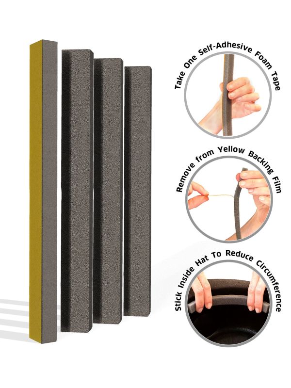 Hoedverkleiner Set met Zelfklevende Strips