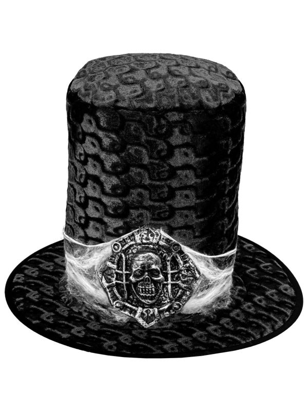 Hoge hoed skull gothic