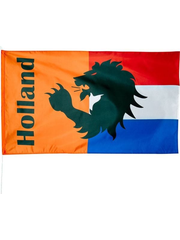 Holland vlag oranje supporters