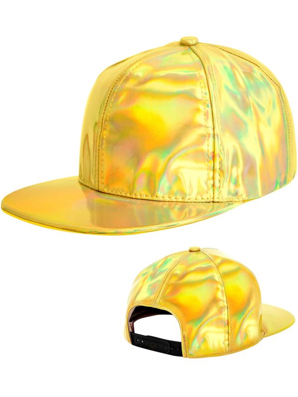 Holografische Pet Goud Dames Mannen