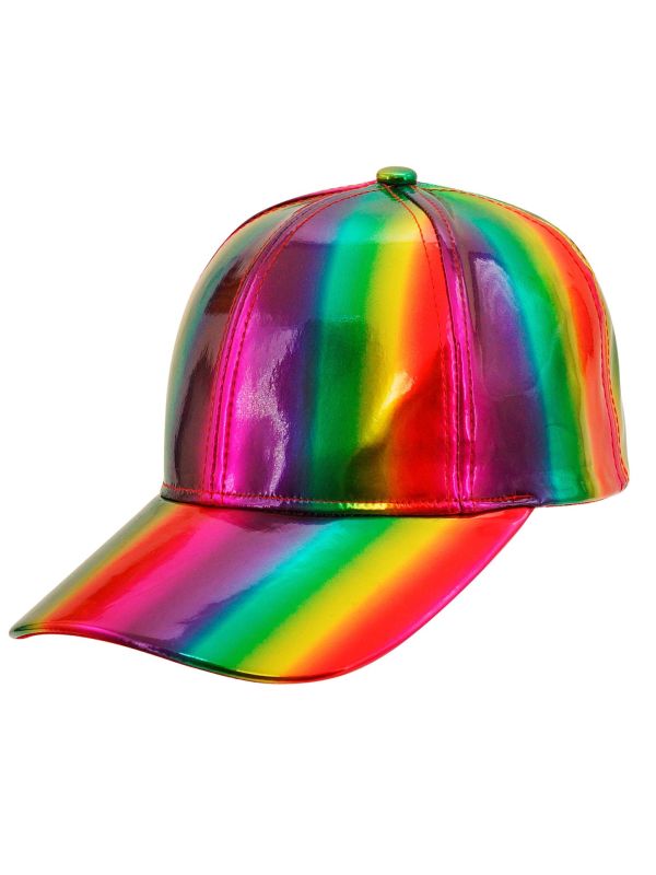 Holografische Pet Regenboog Dames Mannen
