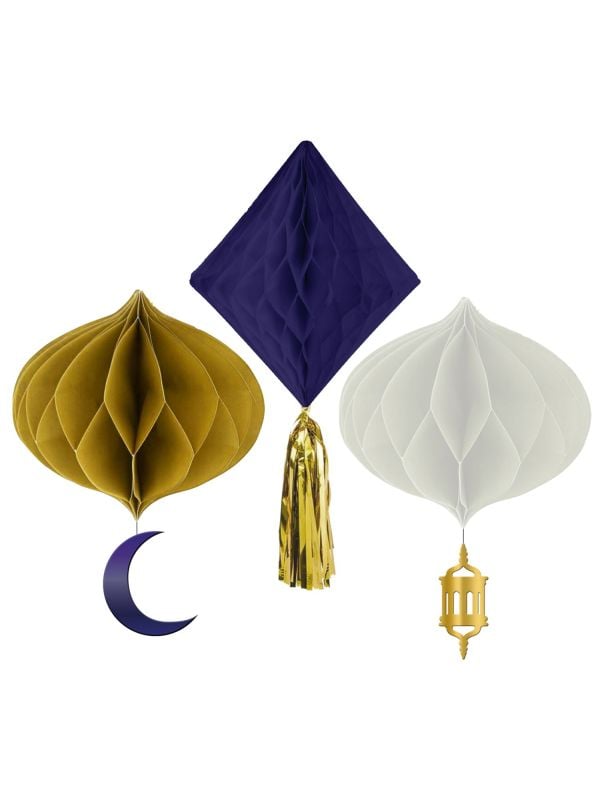 Honeycomb Set Eid Mubarak
