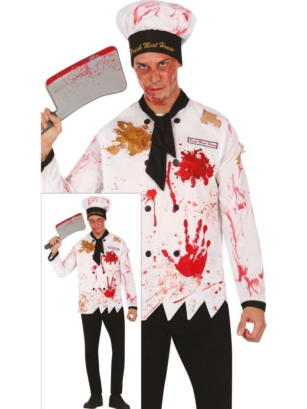 Horror chef kostuum halloween
