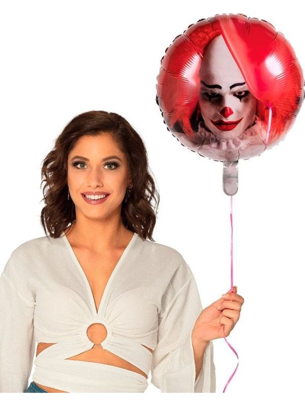 Horror Clown Folieballon 45cm