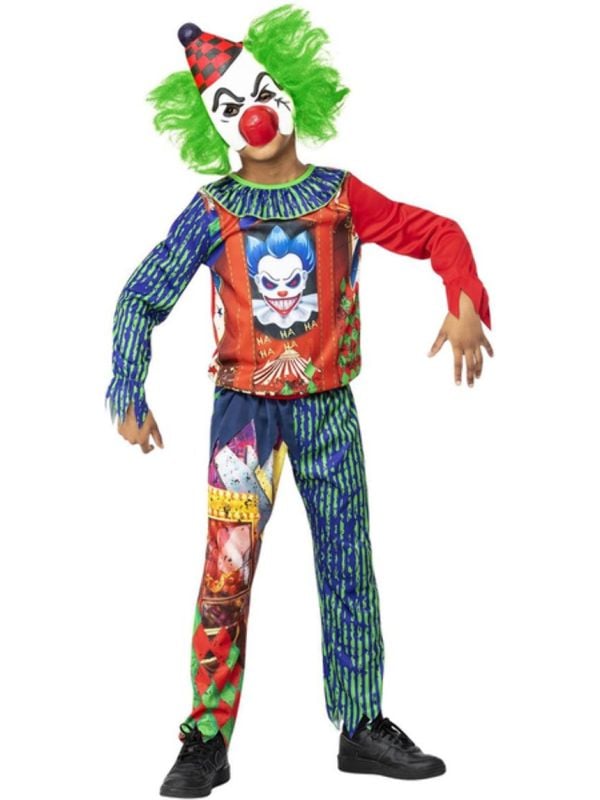 Horror Clown Kostuum Kinderen main product photo