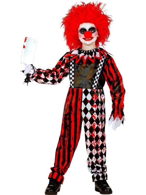 Horror clown outfit jongens