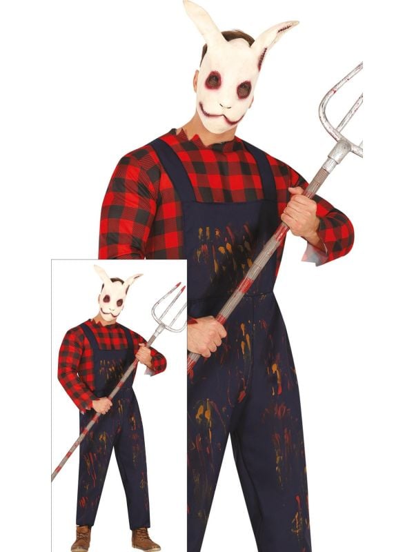 Horror farmer halloween kostuum heren main product photo