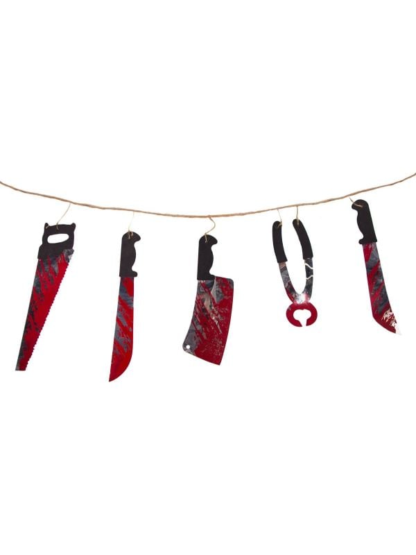 Horror gereedschap slinger halloween 180cm