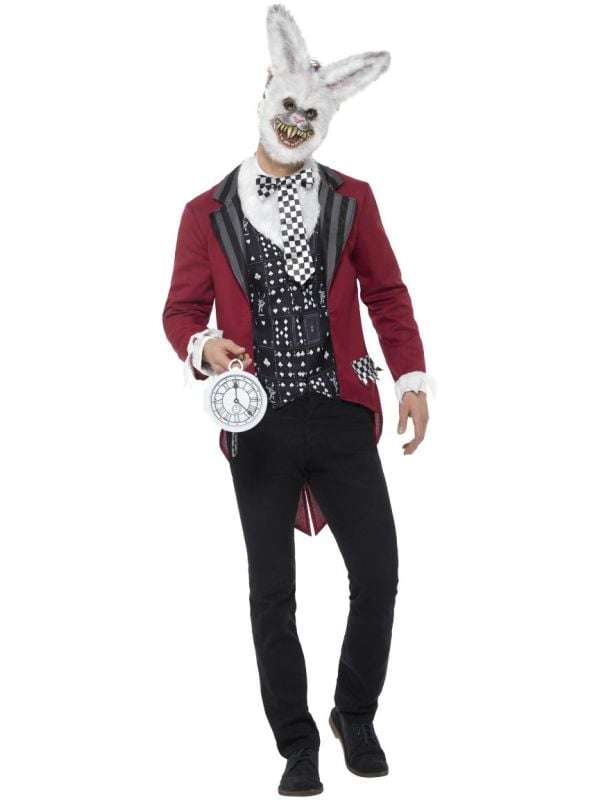 Horror konijn Alice in Wonderland kostuum