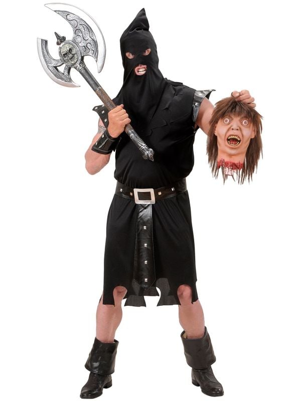 Horror kostuum zwart