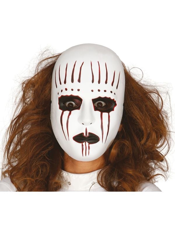 Horror mime gezichtsmasker