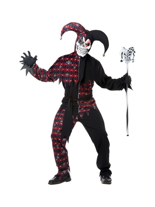Horror nar kostuum main product photo