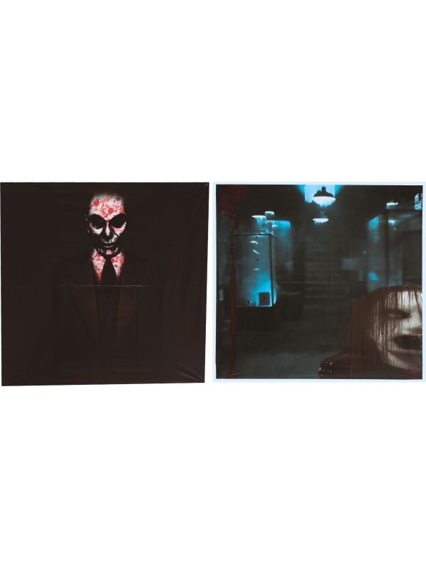 Horror raamstickers Halloween