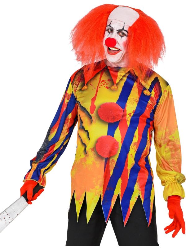Horrorclown shirt heren