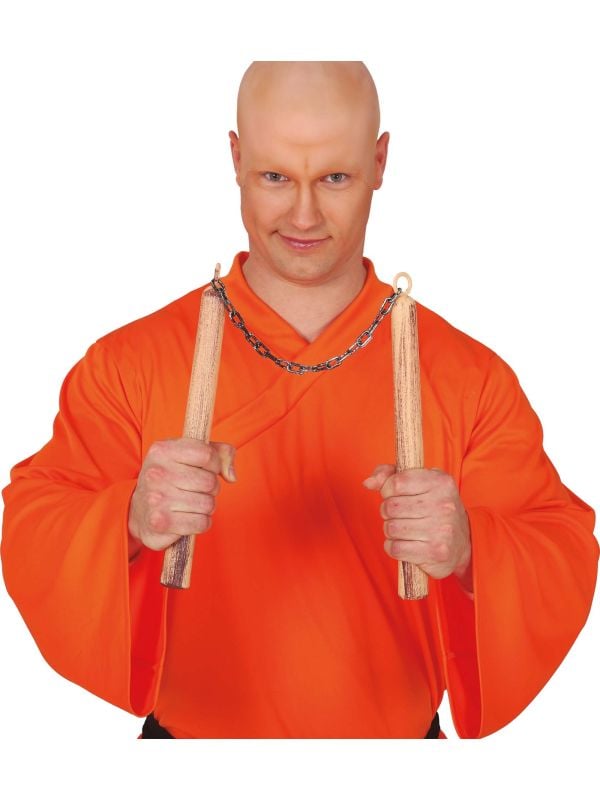 Houten nunchuks ninja