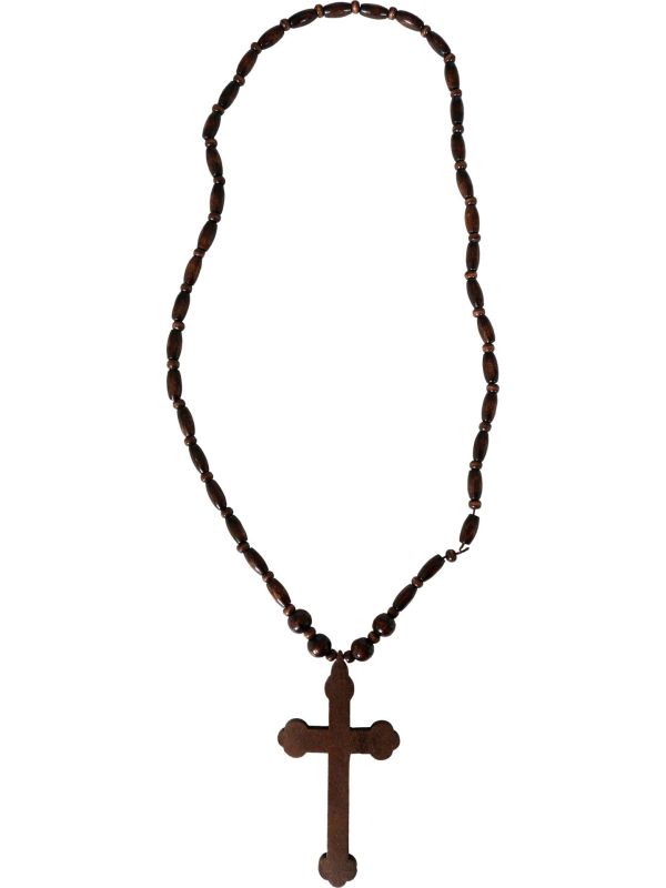 Palo Santo Sjamanen ketting met Inca kruis – Reiki Limburg
