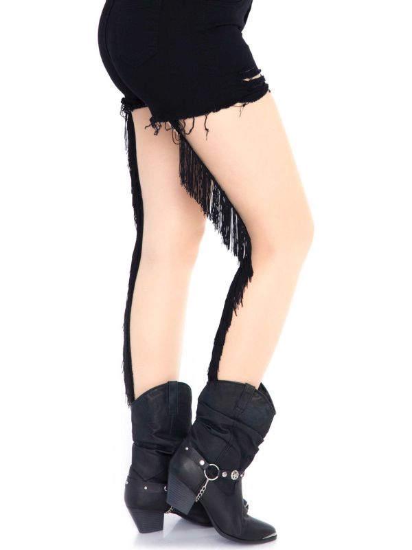 Huidskleur Panty met Franjes Naad main product photo