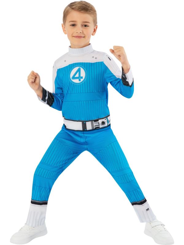 Human Torch Fantastic 4 Outfit Jongens Marvel