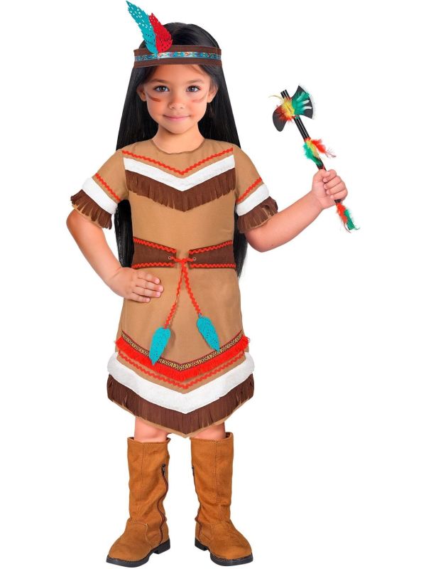 Indianen Jurk Pak Meisje