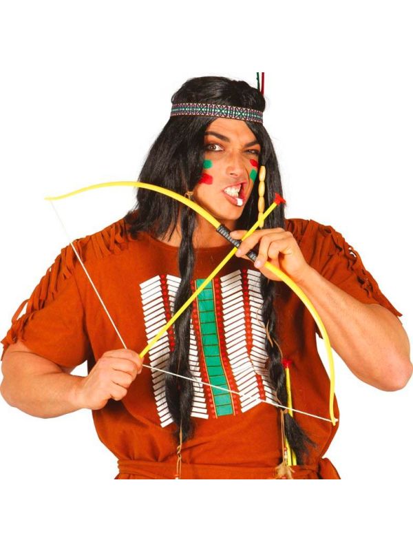 Indianen pijl en boog plastic