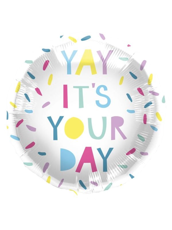 It's your Day Birthday folieballon main product photo