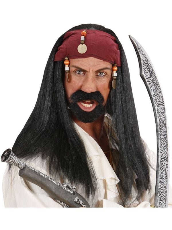 Jack Sparrow pruik