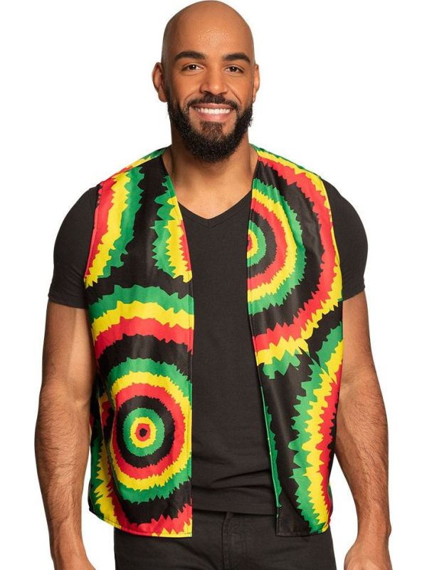Jamaicaans vest rasta main product photo