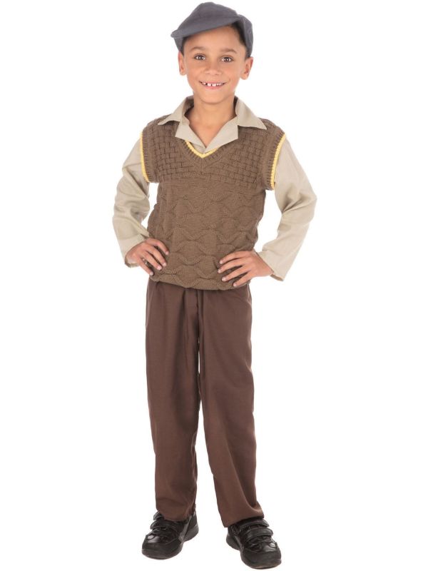 Jaren 50 Schooljongen Outfit Jongens