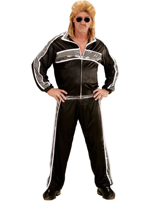 Jaren 70 kleding zwart main product photo