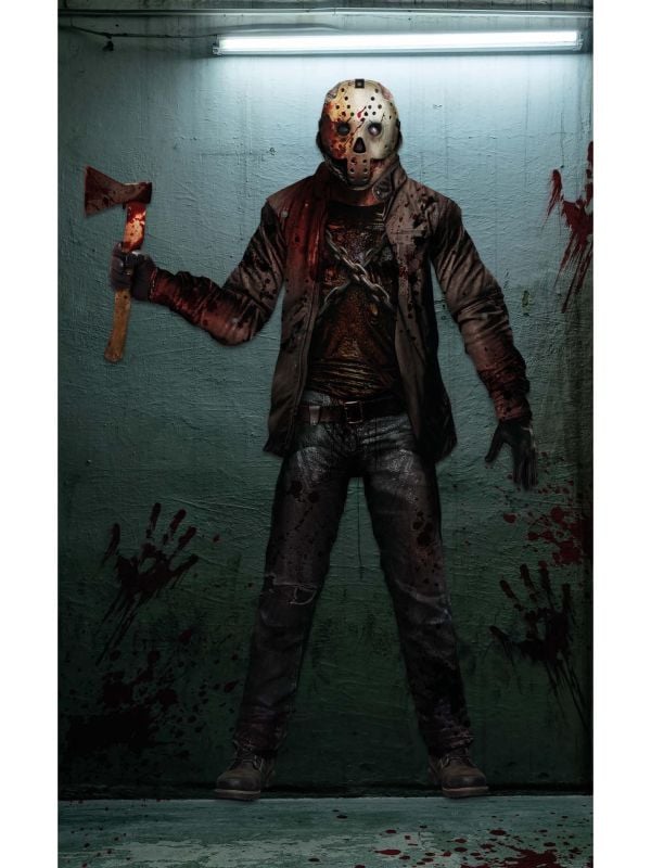 Jason Voorhees wanddecoratie 180 cm halloween