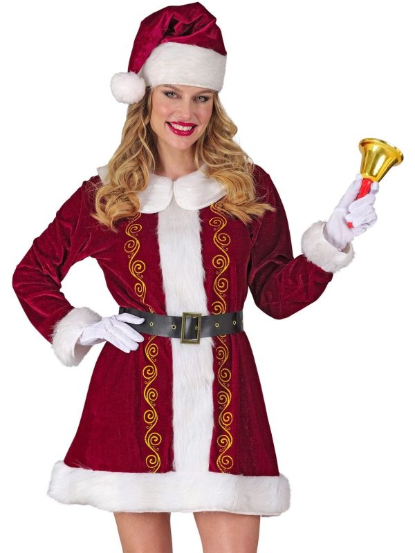 Jurk Kerst Kostuum Kerstmis Dames