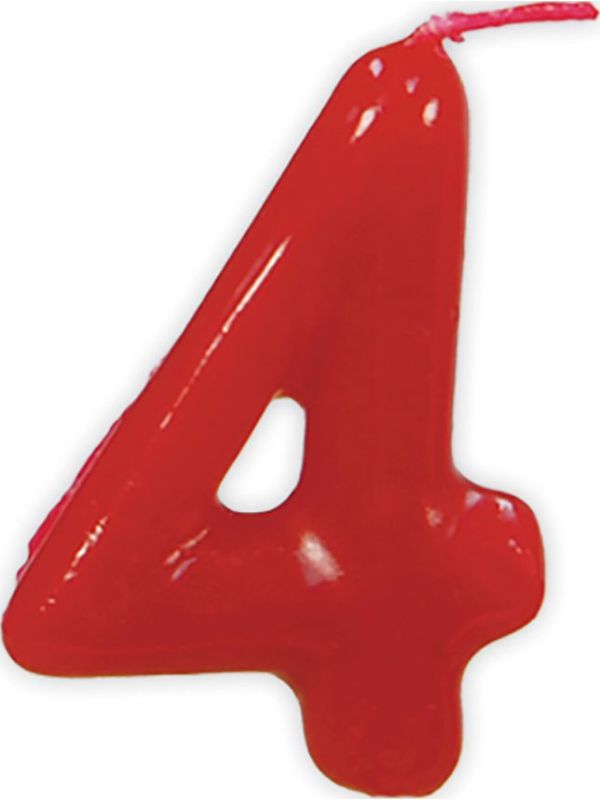 Kaars 4 jaar main product photo