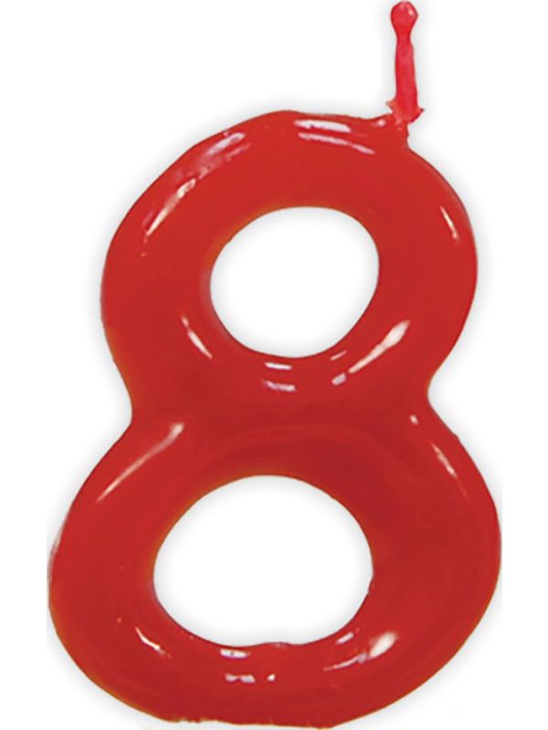 Kaars 8 jaar main product photo