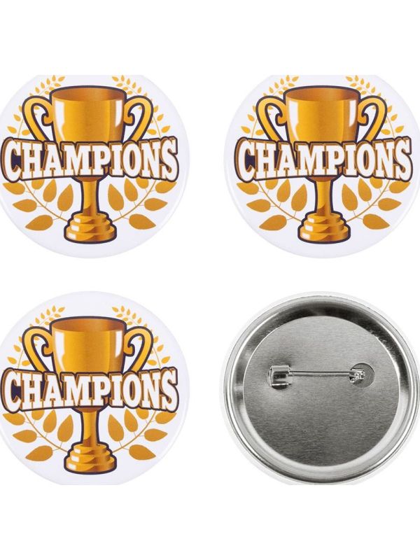 Kampioensfeest buttons champions main product photo