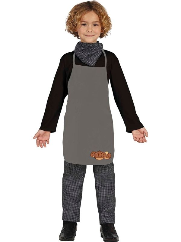 Kastanjeverkoper outfit kinderen dickens stijl