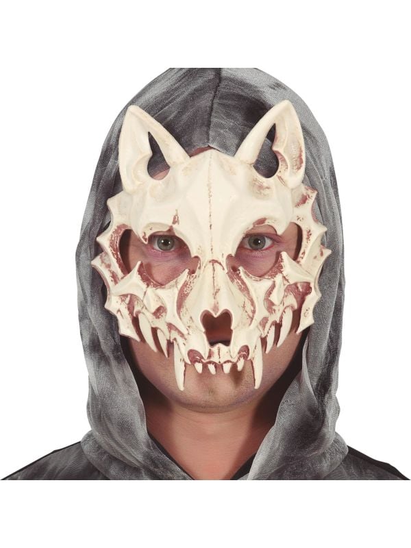Katten schedel masker halloween