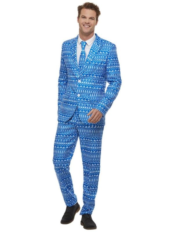 Kerst cadeaupapier feest suit